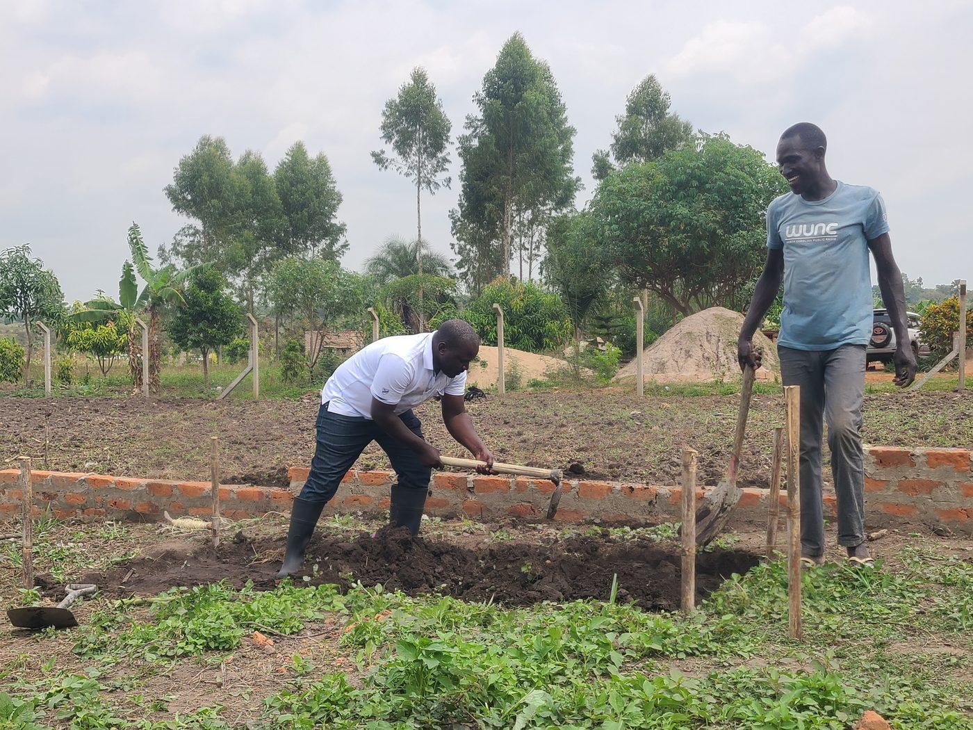 Compost preparation and organic soil improvement